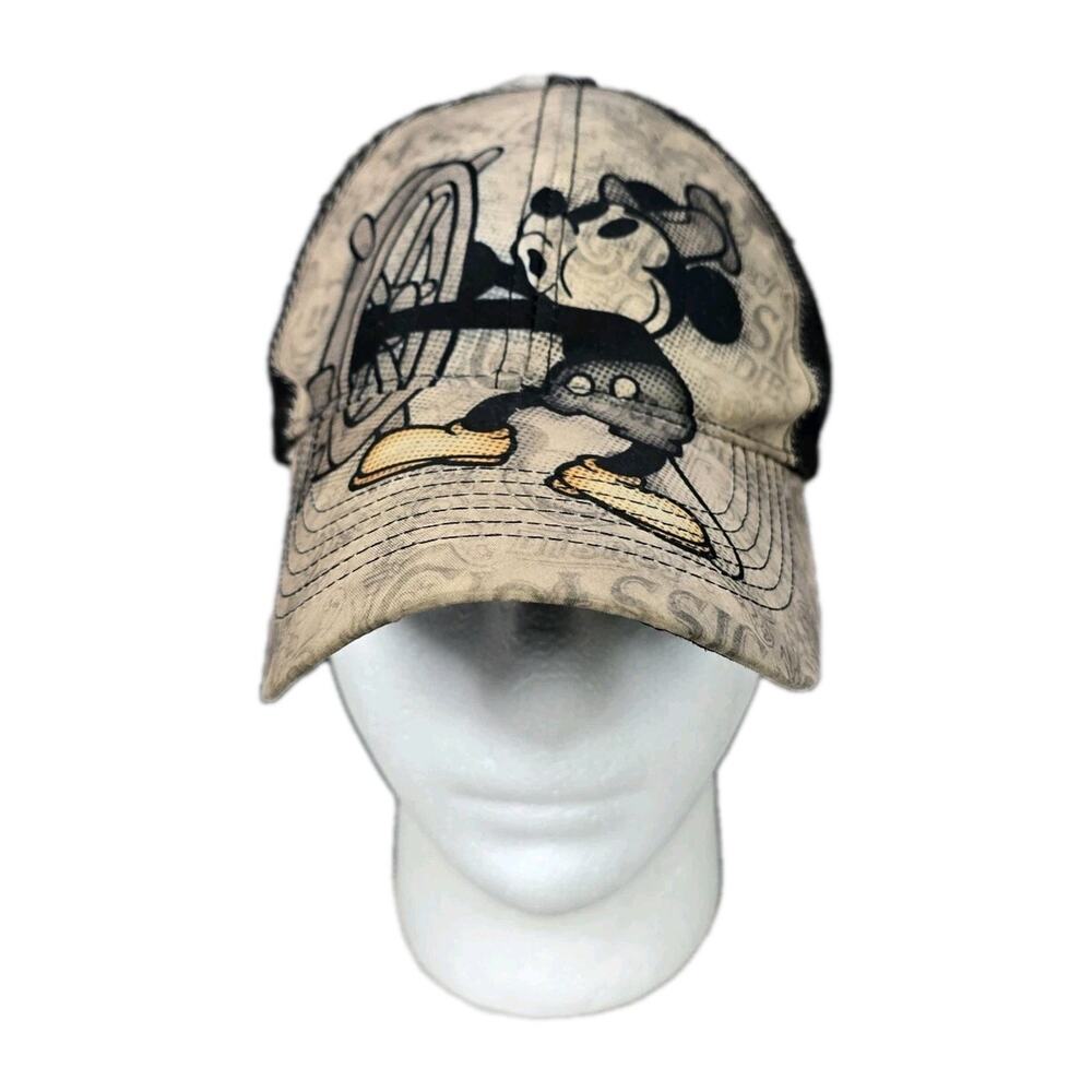 Disney World Hat Cap Steamboat Mickey Mouse Adult Cap Hat Baseball Disney Parks